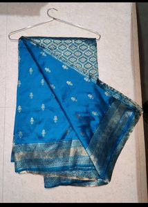 Zari Silk Saree With Blouse