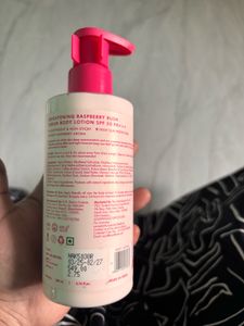 Caffeine Brightening Raspberry Rush Serum Body Lot