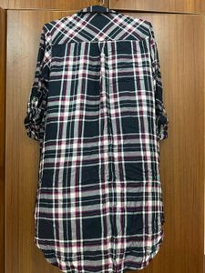 MAX Flannel Shirt dress