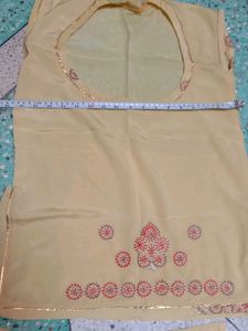 Elegant Yellow  Rajputi poshak