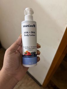WishCare AHA + BHA Body Lotion