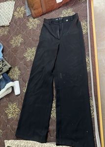Classic Black Wide Leg Pants