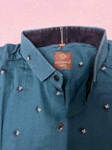 Men's Premium Shirt &amp; Off White Trouser Set