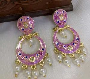 combo pack of 2 Purple Jhumka Blue Jhumkhas