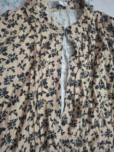 Floral Print Dress Material ( winter)