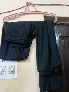 black leggy nd  dupatta