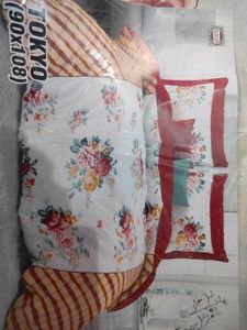 Pure Cotton Bedsheet 90*108