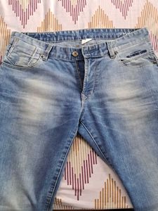 Men's Blue Wash Jeans