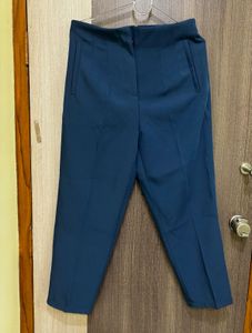 Stylish Teal Blue Trousers