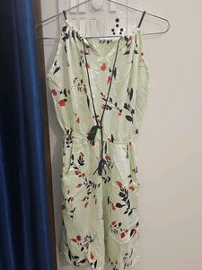 Floral Print Romper