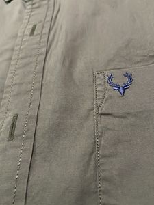 Allen Solly Men's Olive Green Shirt