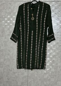 Beautiful Designer Sharara Suit In Pure Crepe