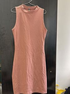 Ribbed Sleeveless Bodycon Dress