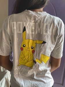 Cute Pokemon Graphic T-Shirt, Back printed