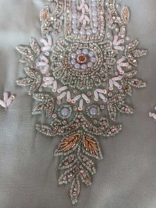 Elegant Mint Green Embroidered Kurta Set