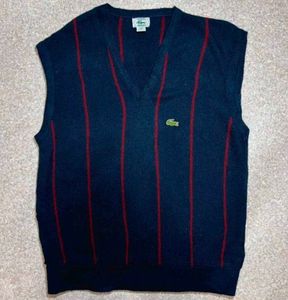Unisex Lacoste Vintage Sweater Vest