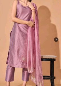 Ethnic Classy Lavender Kurti Set