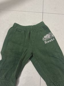 Roots Green Joggers