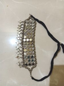 Oxidised Mirror Choker