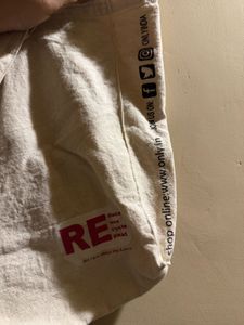ONLY Canvas Tote Bag