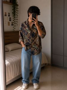 Snitch Men’s Printed Shirt