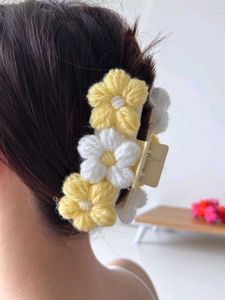 Cute Flower Hair Clips