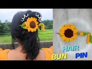 hair bun 😍 juda pin 📌