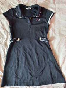 Cute Fila Black Dress