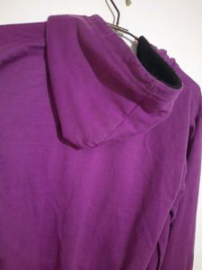 Purple 'Subway' Zip-Up Hoodie