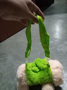 Softly soft Doggy Plush Bag