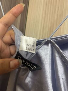42 H&amp;M Draped slip dress