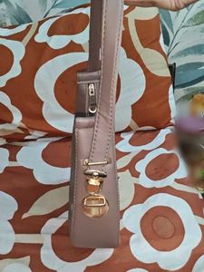 Stylish Taupe Shoulder Bag