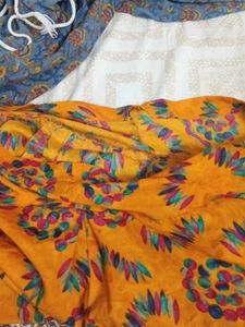Vibrant Floral Patiala Salwar with duppata