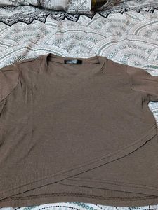 Ribbed crop top