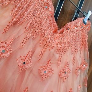 PINK HEAVY EMBROIDERED LEHENGA