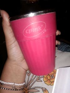 Steel tumbler