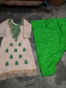 Designer embroidery heavy work Kurti set