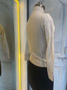 Ribbed Turtleneck Sweater