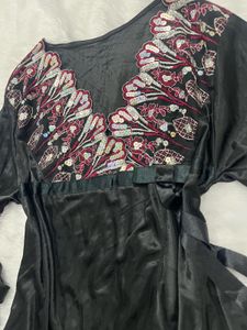 Y2k Embellished Wrap Kurti!