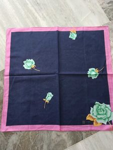 Designer Rose Print hanky