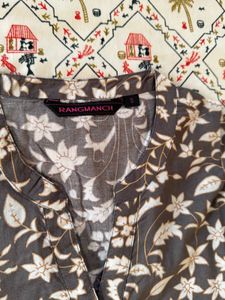 Grey Ethnic kurta