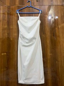 Elegant White Slip Dress