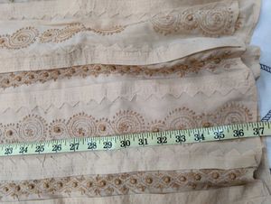 Brown chikankari kurta