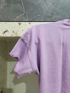Cute Purple Graphic T-Shirt