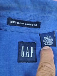 GAP Blue Oxford Button Down