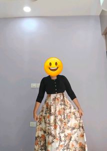 Floral Print Maxi Dress