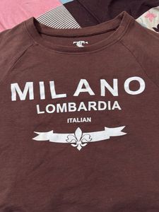 Cropped Graphic T-Shirt