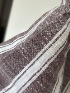 Striped Brown Shirt Top
