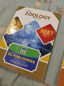 NEET Objective Zoology Books Vol 1 &amp; 2