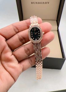 Elegant Two-Tone Women's Watch swarovski